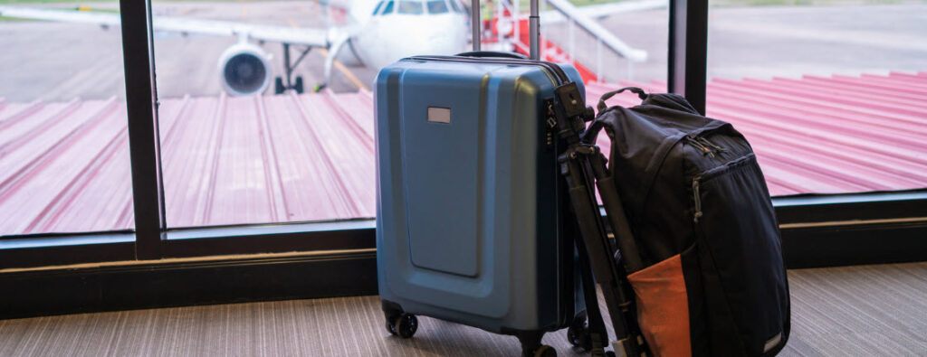 save-money-on-travel-1 Tips To Save Money On Travel - Luggage at airport