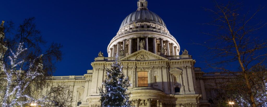 Best Things To Do In London At Christmas - St Pauls Cathedral at Christmas