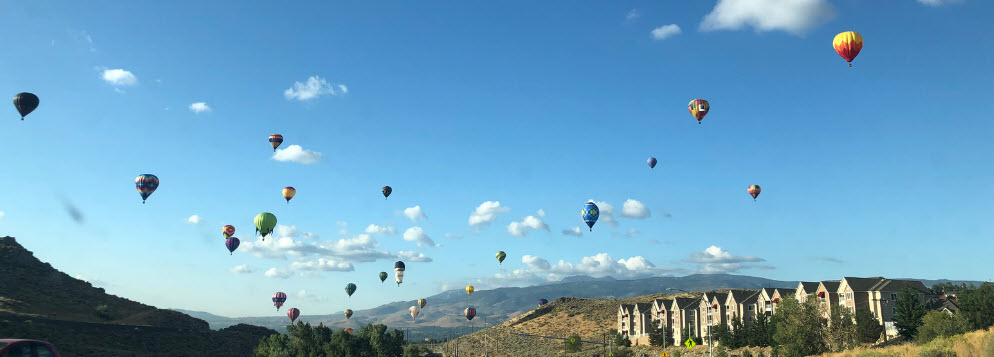 Nevada Travel Guide - Reno Balloon race