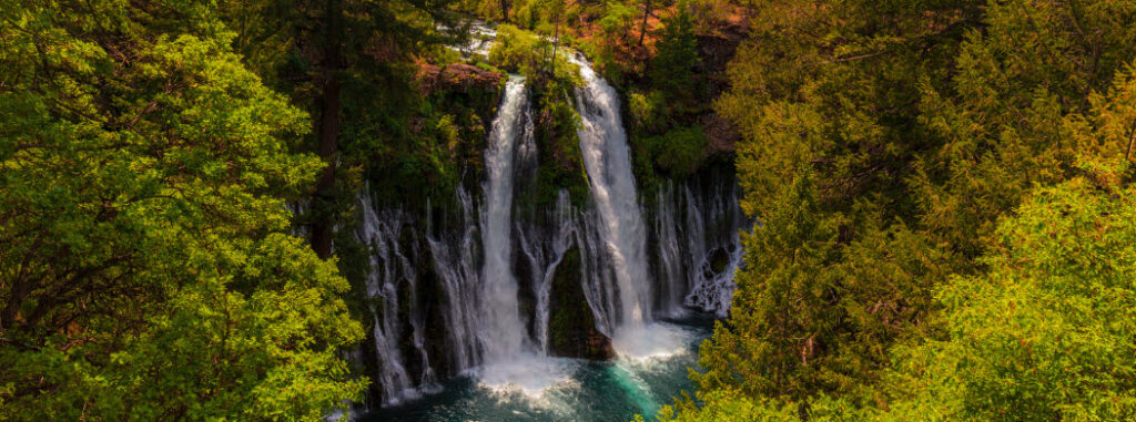 best waterfalls in California - Burney Falls
