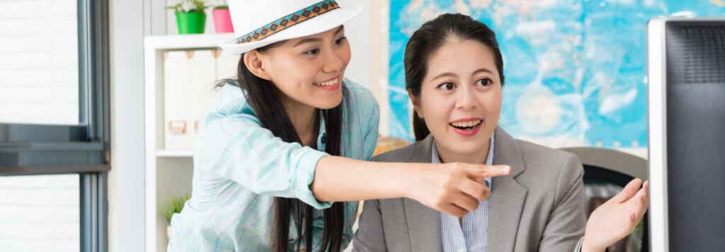 Travel agent vs online booking - travel agent